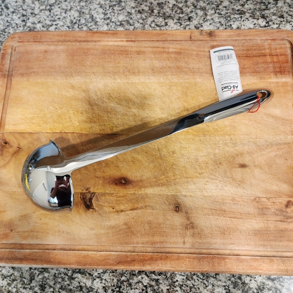 All-Clad 6oz 12" Round Ladle - Picture 3 of 4